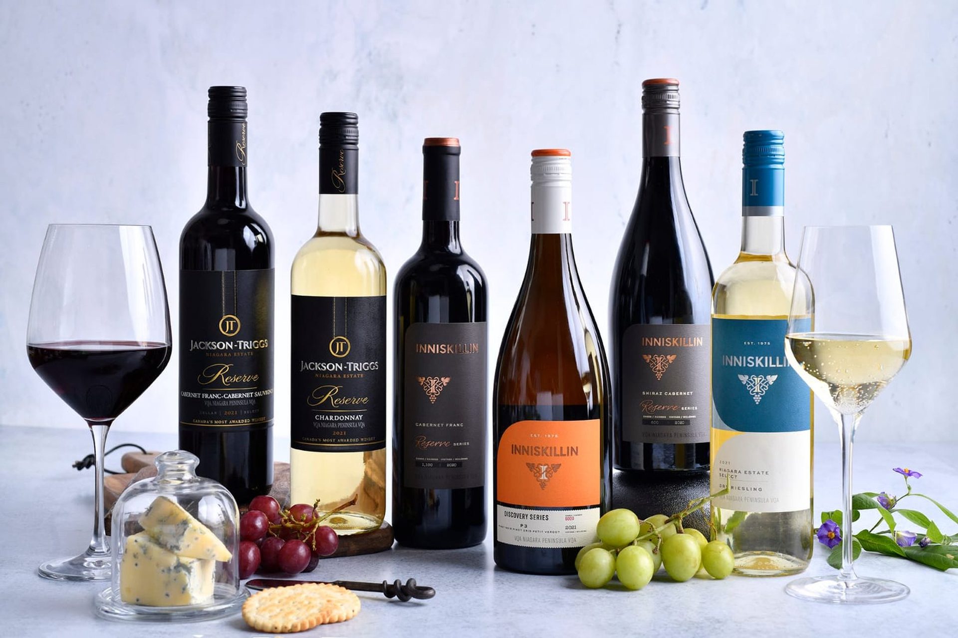 Canadian still wines from Inniskillin and Jackson-Triggs